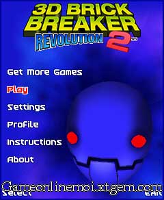 Game 3D Brick Breaker 2